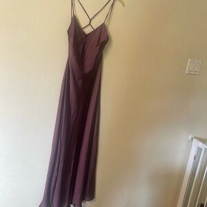 Zara satin dress